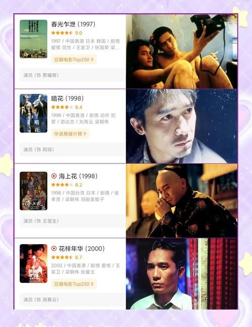 张学友梁朝伟电影有哪些 两人合作过的影片全介绍