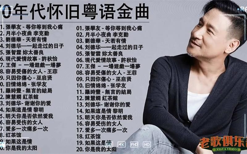 张学友歌曲全集完整版 收藏必备歌单