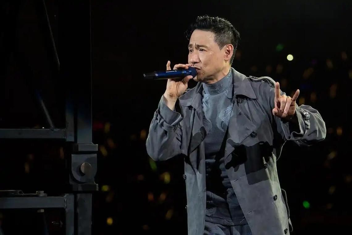 张学友演唱会上座率超九成 实力唱将风采依旧