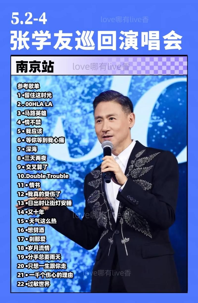 张学友的歌曲大全最全歌单一次听个够