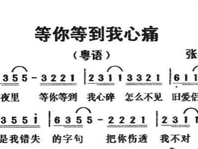 张学友等你等到我心痛歌词赏析 感受歌神的深情告白
