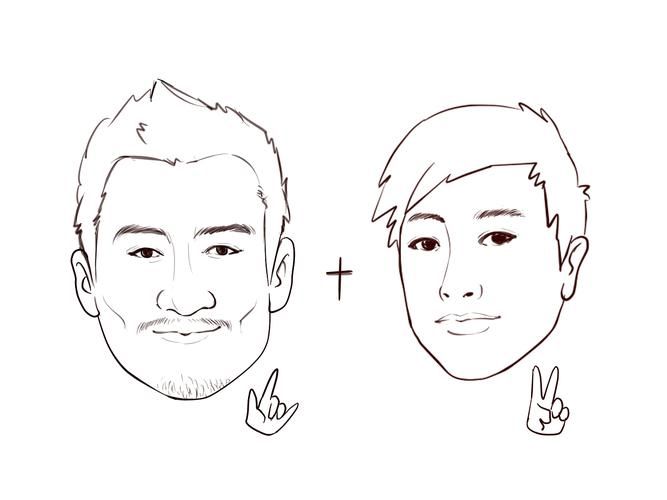 张学友简笔画步骤 零基础也能轻松学会