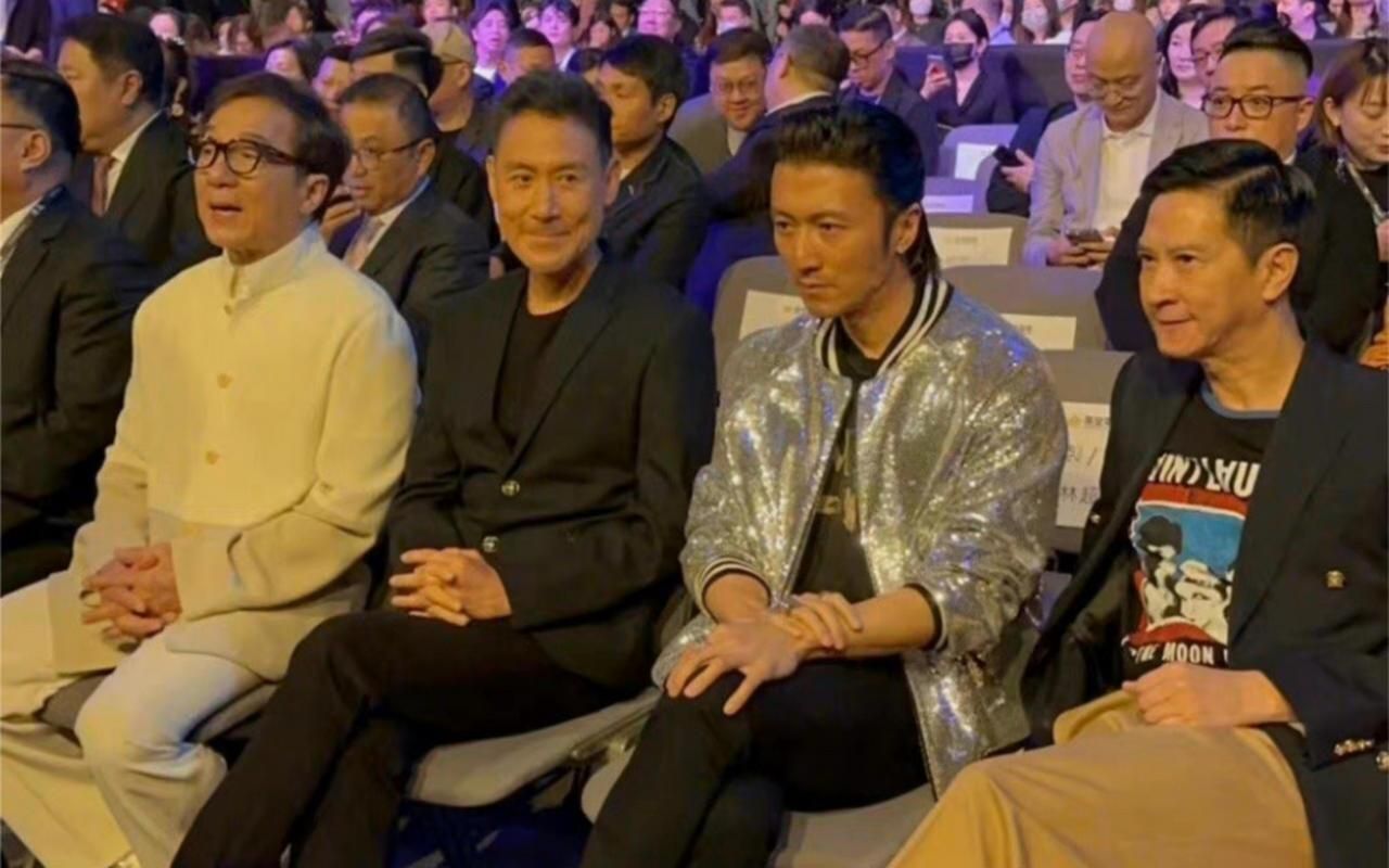 张家辉跟张学友罕见同框网友直呼活久见
