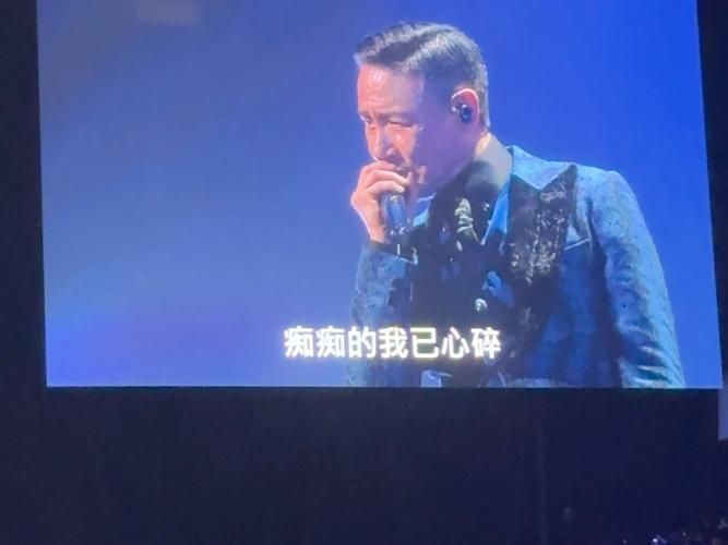 想你想到我心痛张学友演唱会的感人瞬间