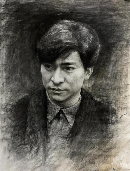 手把手教你画刘德华素描，超详细步骤图解