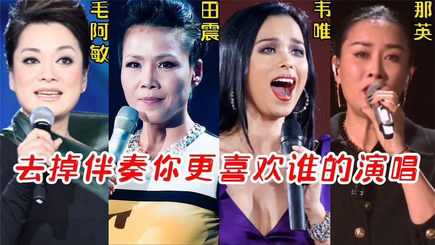毛阿敏和那英谁厉害 两位天后实力大比拼
