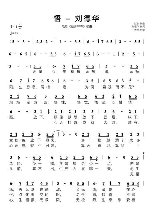 细品刘德华歌曲悟歌词：人生感悟与修行