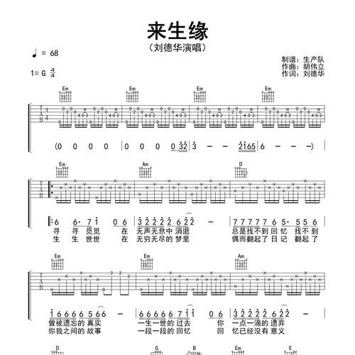 经典老歌回顾：刘德华来生缘歌词及歌曲故事