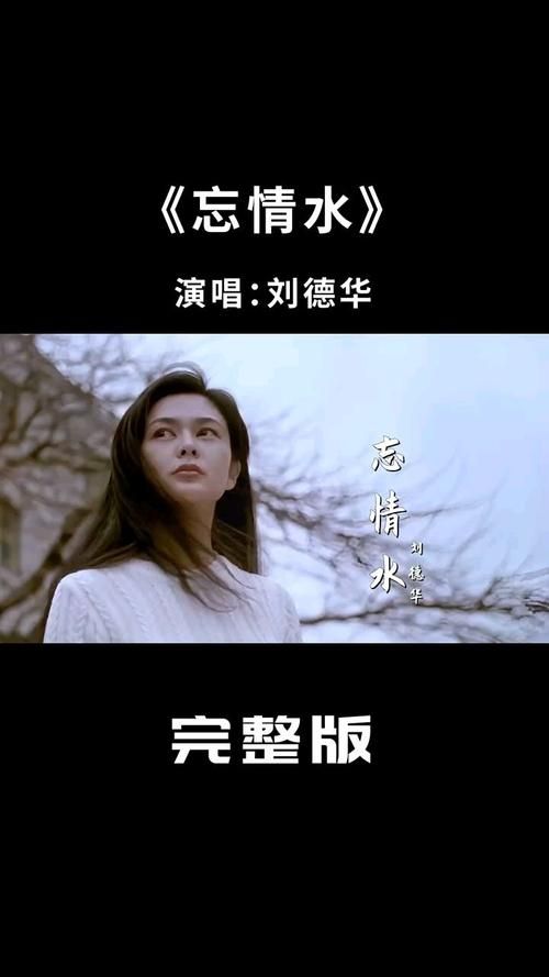 谁给刘德华的忘情水这首歌背后的故事揭秘