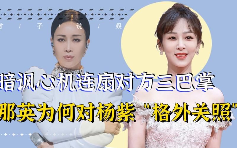 那英三巴掌拍飞杨紫综艺片段疯传全网