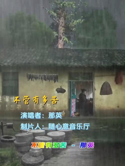 那英不管有多苦歌词解析背后的故事与情感
