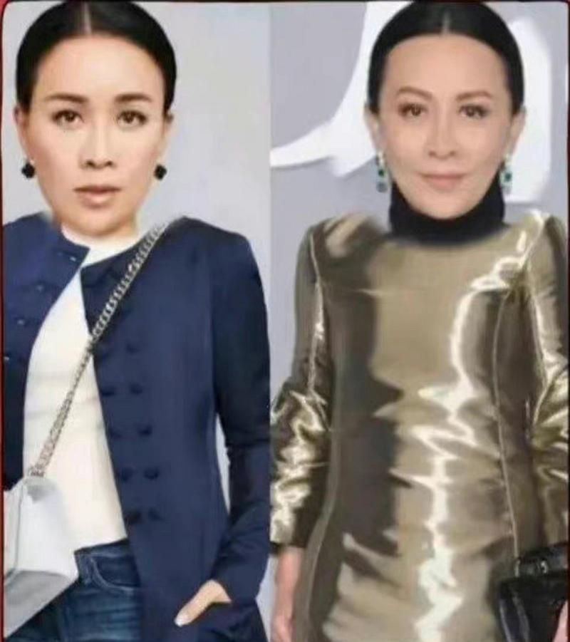 那英刘嘉玲私下聚会照流出 素颜状态引发热议