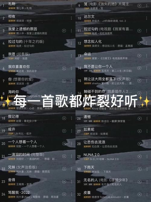 那英好听的歌单分享 这些歌曲让你单曲循环一整天
