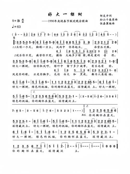 那英好大一棵树歌词解析与创作背景揭秘