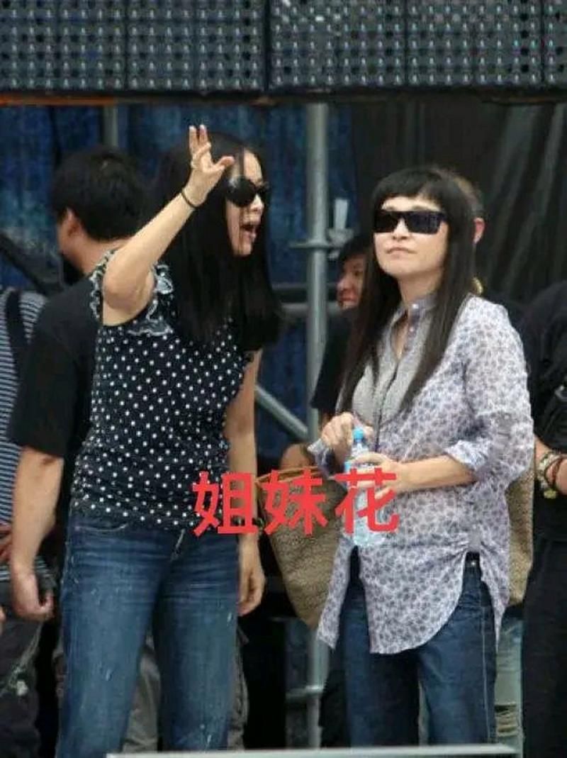 那英姐姐那辛照片合集 看看姐妹有多像