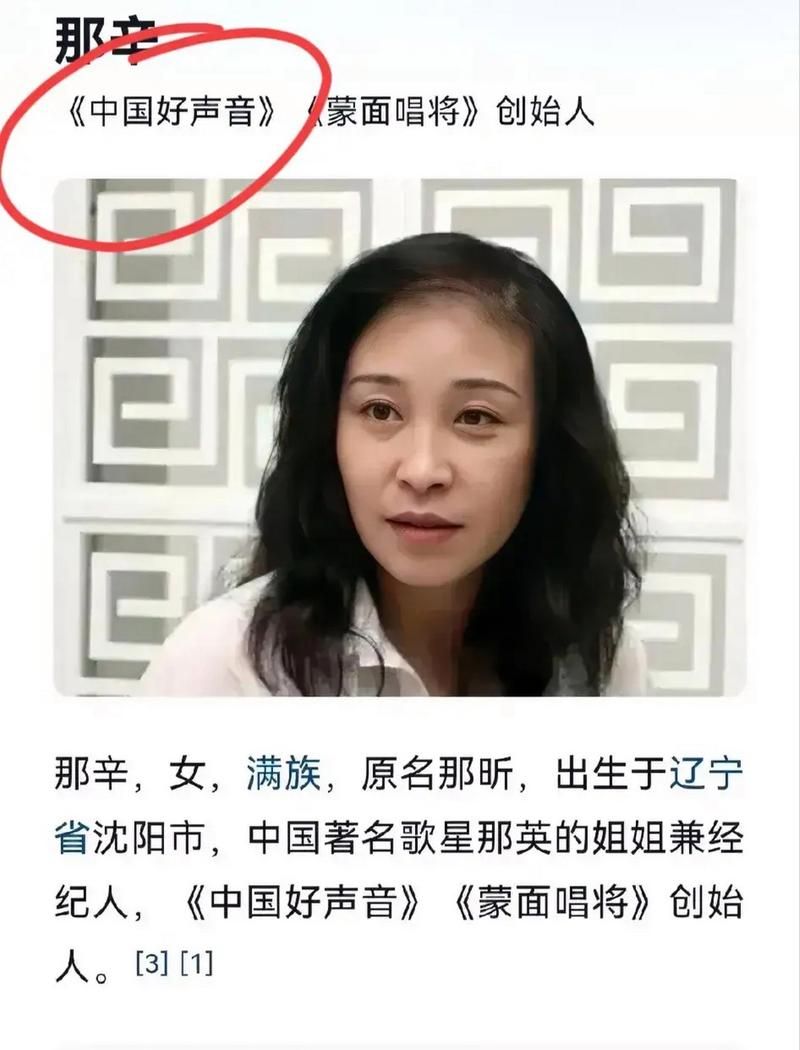 那英是满族谁的后代揭秘她的家族背景故事