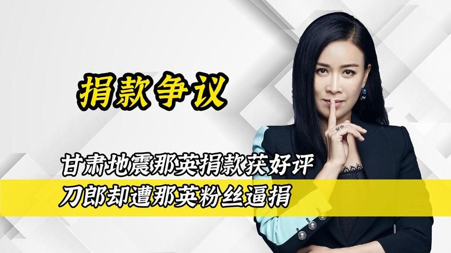 那英有捐款吗盘点她的公益事业和捐款情况
