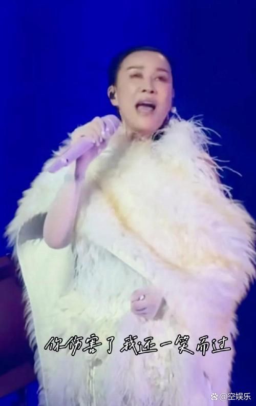 那英演唱会丢戒指视频曝光 粉丝心疼寻找失物