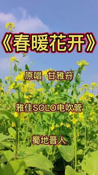 那英经典歌曲春暖花开伴奏带歌词版