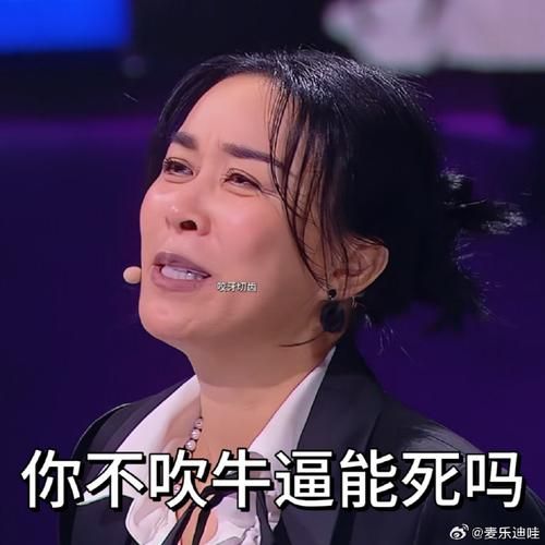 那英表情包合集 看完笑到停不下来