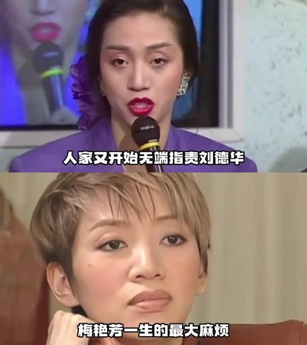 重温梅艳芳刘德华合唱视频 天王天后同台太珍贵