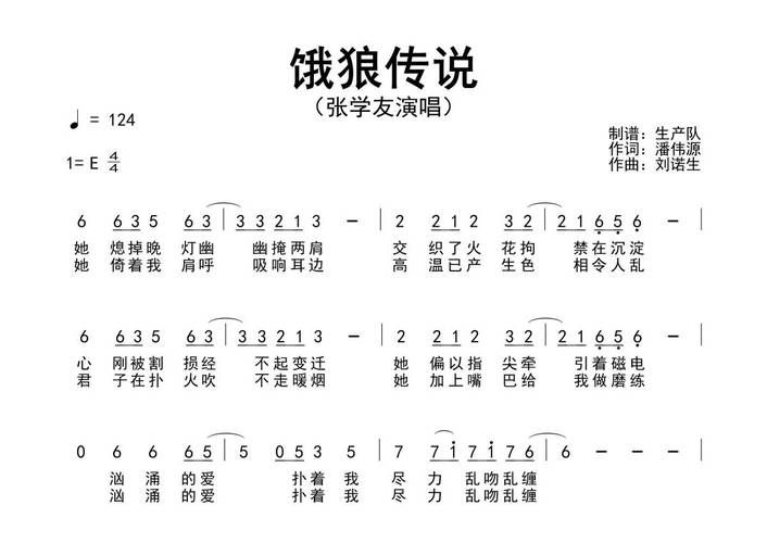 饿狼传说张学友经典老歌回顾与歌词解析