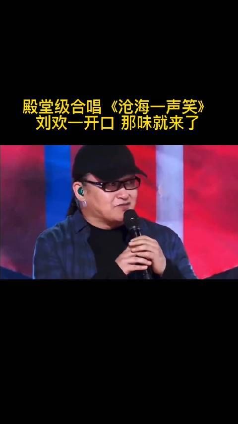刘欢 沧海一声笑打一数
