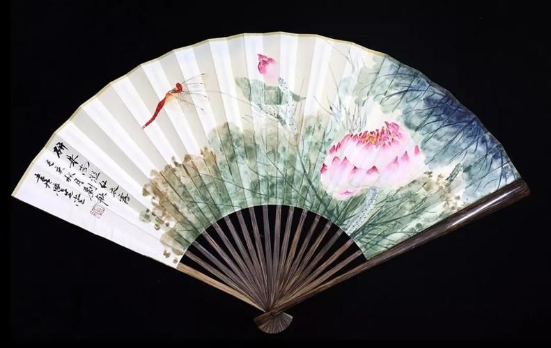 刘欢扇子画