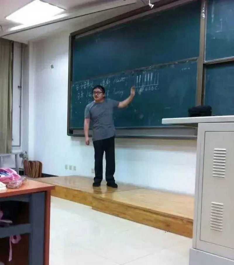 刘欢教师上课