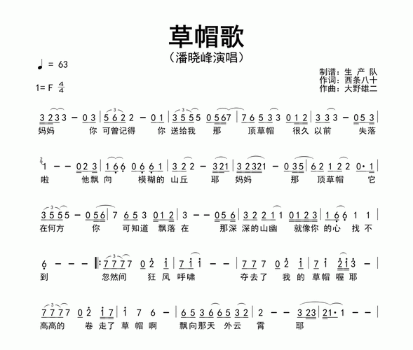 刘欢的草帽歌