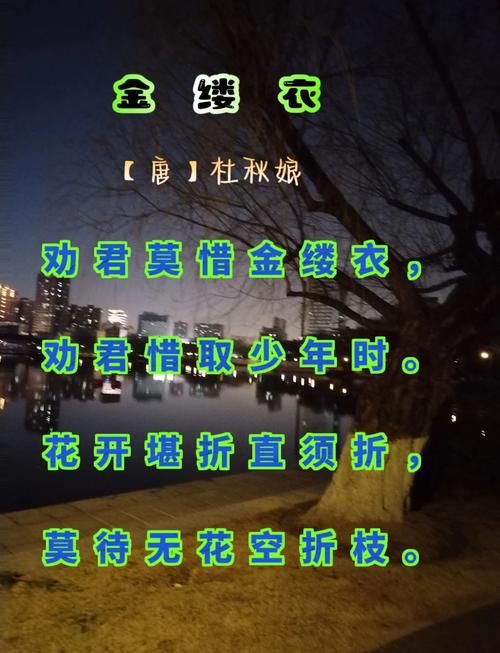 刘欢金缕衣歌词